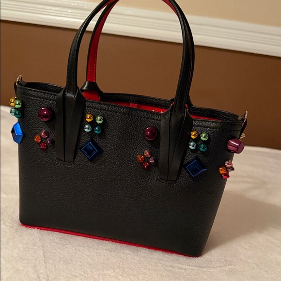 Christian Louboutin Mini Cabata Black Tote - Picture 3 of 15